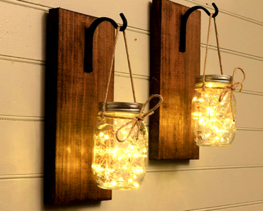 Give Your Home Some Country Flare With These Mason Jar Lanterns