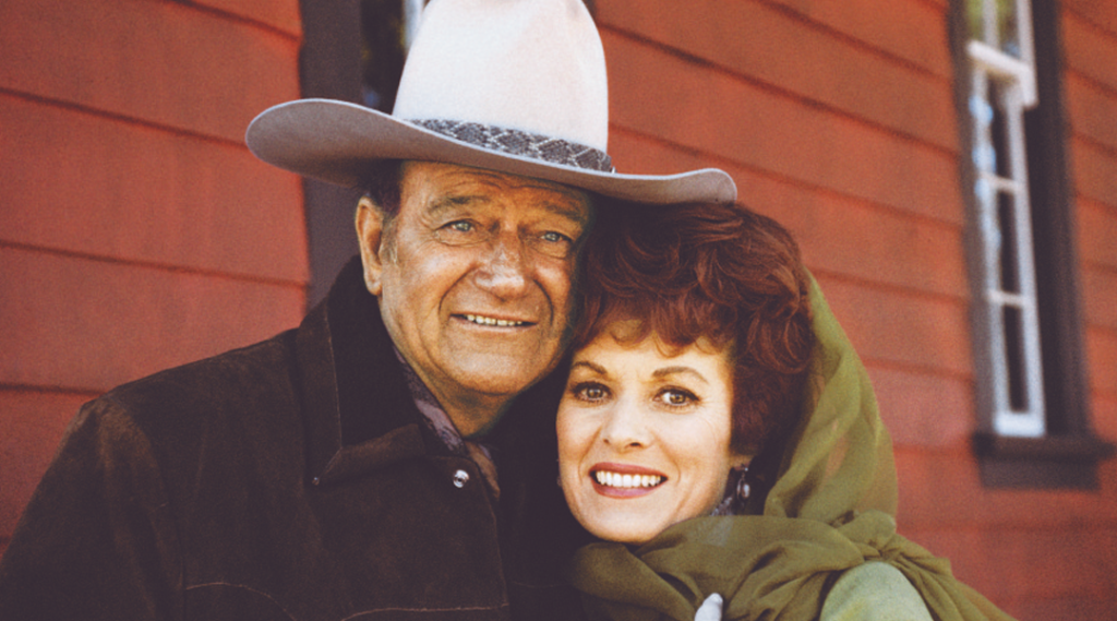 John Wayne and Maureen O'hara