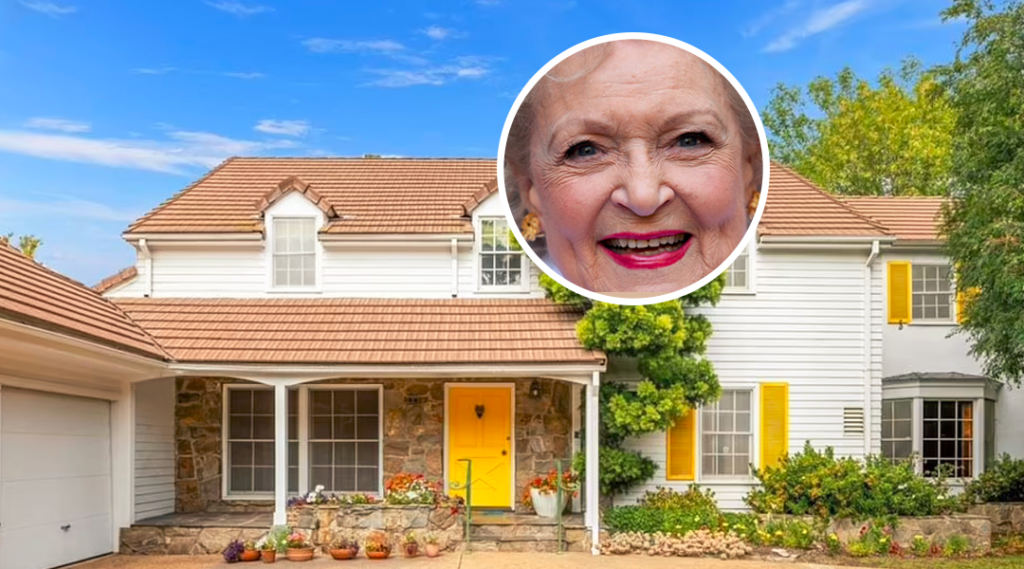 Home Where Betty White Spent Her Final Days Listed For Sale