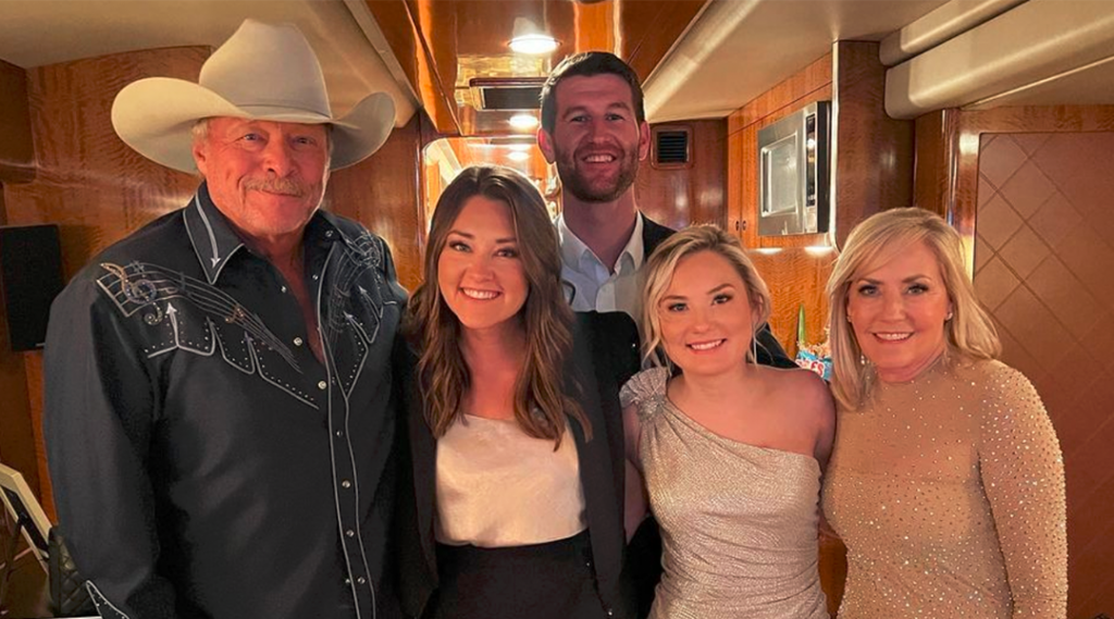Alan Jackson Celebrates Being CMT’s “Artist Of A Lifetime” Alongside Wife & Daughters