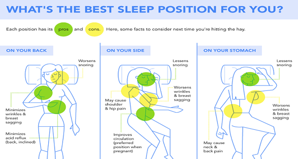 This is what your sleeping position can say about your health!